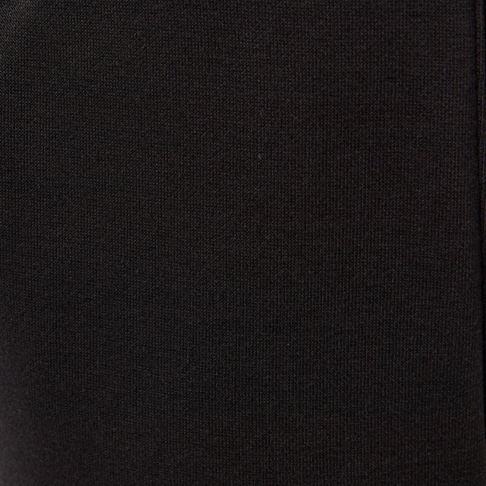 Tommy Hilfiger Flag Logo Erkek Siyah Eşofman Altı