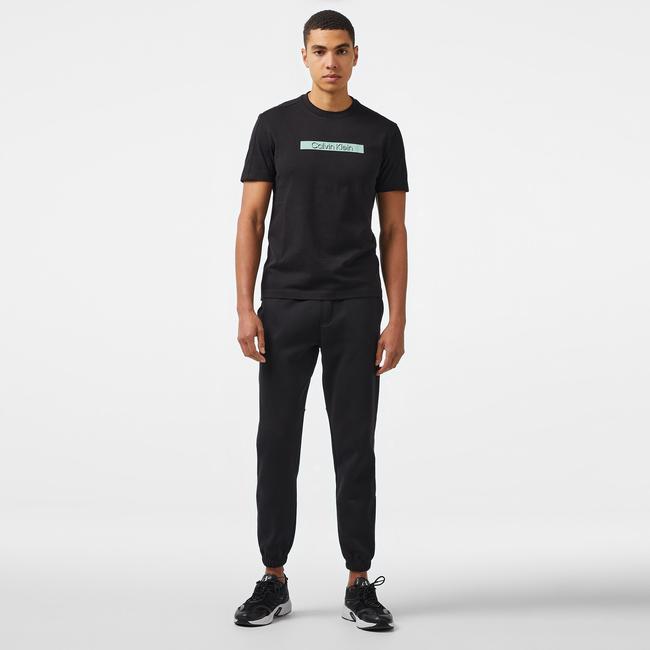  Calvin Klein Jeans Logo Tape Hwk Erkek Siyah Eşofman Altı