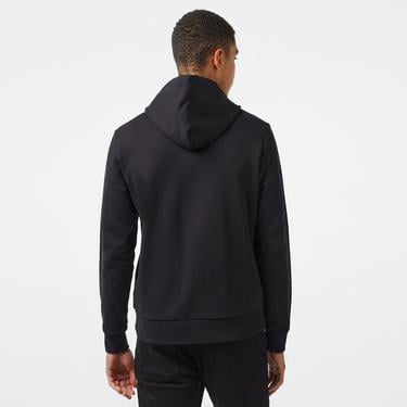  Calvin Klein Cut Out Shadow Logo Erkek Siyah Hoodie