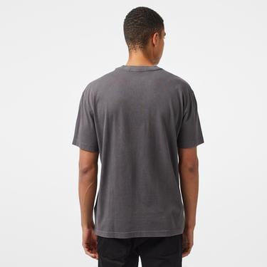  Calvin Klein Jeans Washed Monologo Erkek Gri T-Shirt