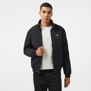  Calvin Klein Jeans Padded Harrington Erkek Siyah Ceket
