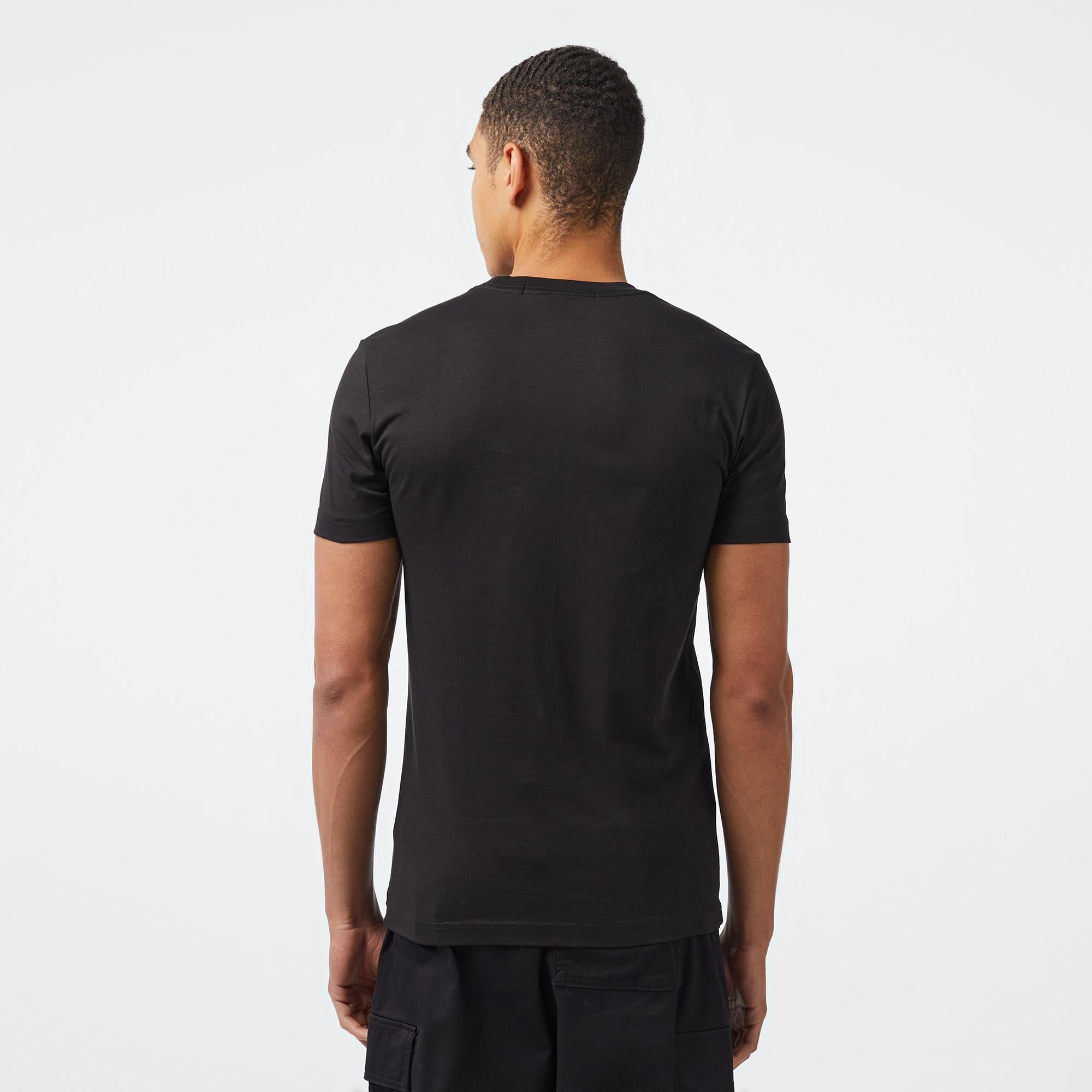 Calvin Klein Jeans Mixed institutional Logo Erkek Siyah T-Shirt