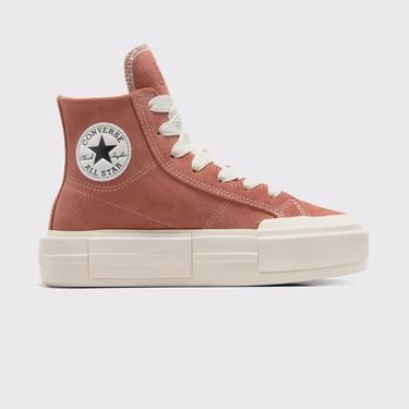  Converse Cruise Unisex Kahverengi Süet Platform Sneaker