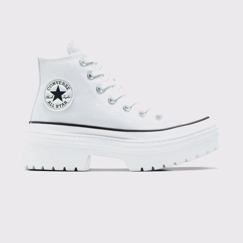  Converse Chuck Taylor All Star Lugged Heel Kadın Beyaz Platform Sneaker