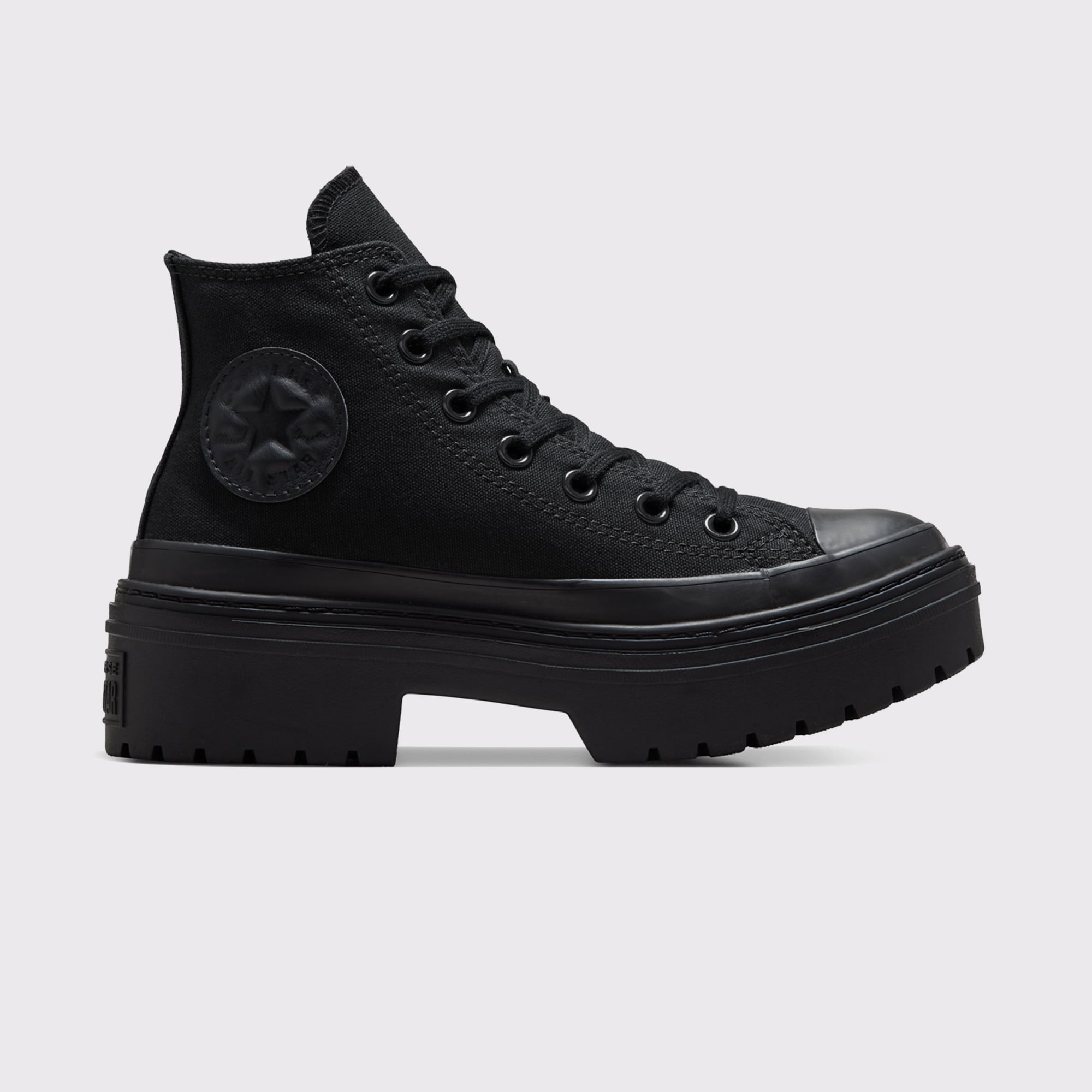 Converse Chuck Taylor All Star Lugged Heel Kadın Siyah Platform Sneaker - Görsel 2