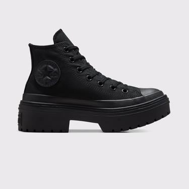  Converse Chuck Taylor All Star Lugged Heel Kadın Siyah Platform Sneaker
