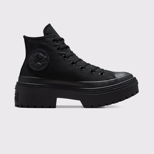  Converse Chuck Taylor All Star Lugged Heel Kadın Siyah Platform Sneaker