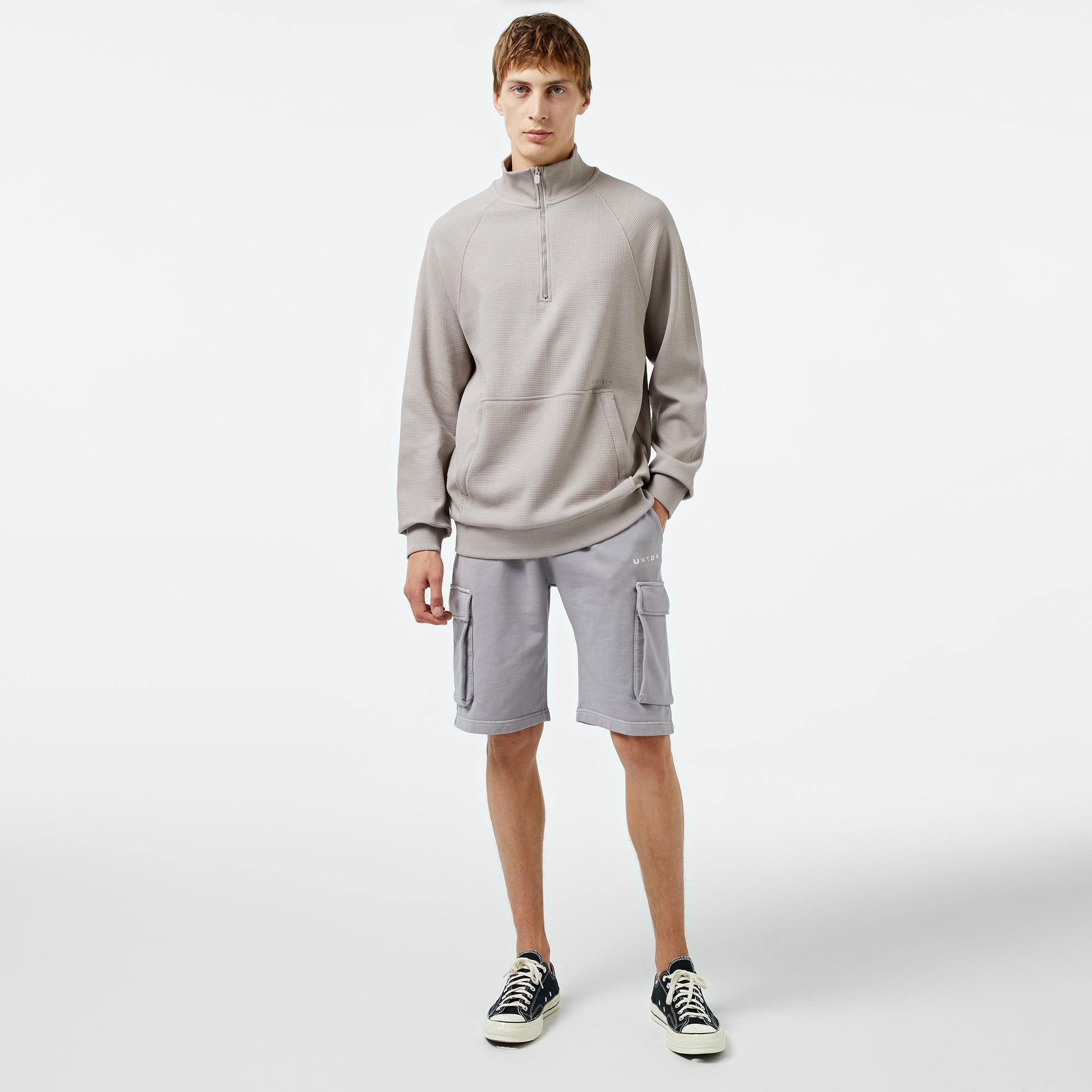 United4 Classic Erkek Gri Sweatshirt