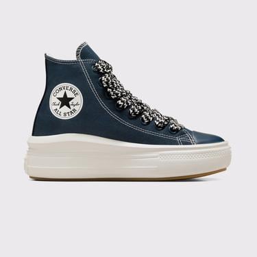  Converse Chuck Taylor All Star Move Platform Kadın Lacivert Sneaker