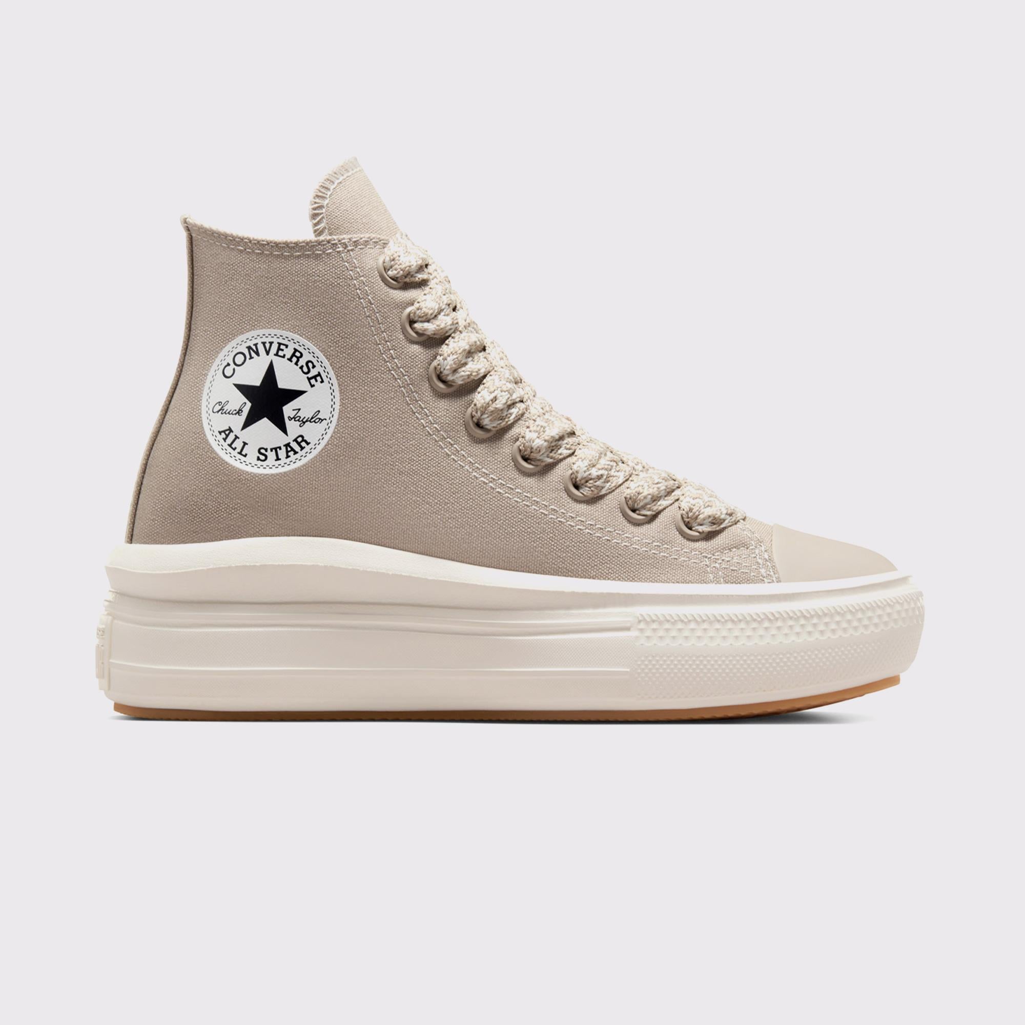 Converse Chuck Taylor All Star Move Platform Kadın Bej Sneaker