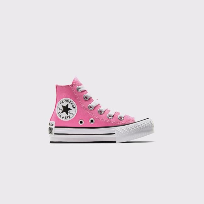  Converse Chuck Taylor All Star EVA Lift Çocuk Pembe Platform Sneaker