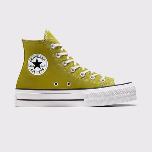  Converse Chuck Taylor All Star Lift Kadın Yeşil Platform Sneaker
