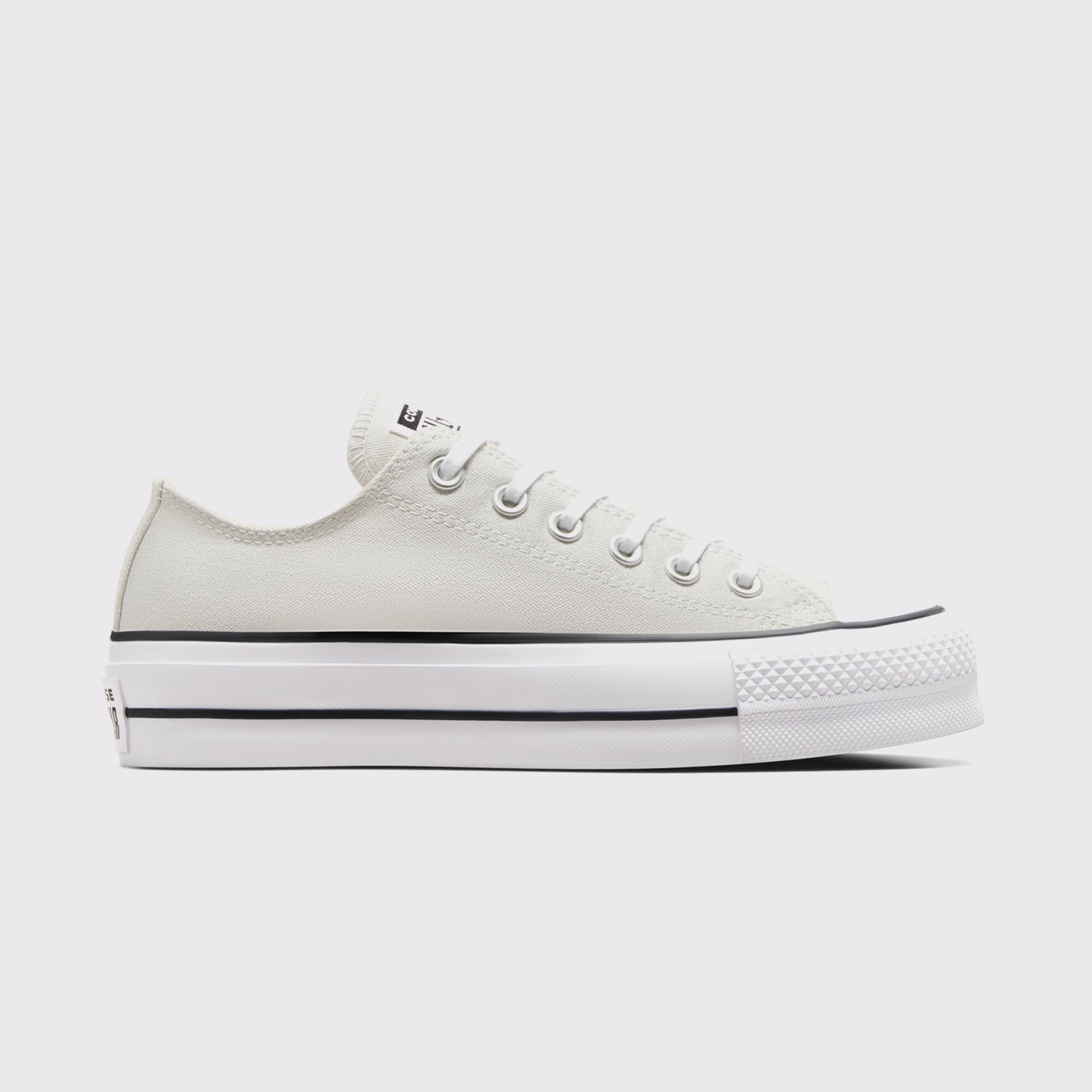 Converse Converse Gri Chuck Taylor All Star Lift Kadın Krem Platform Sneaker | FashFed Gri - 2. görsel