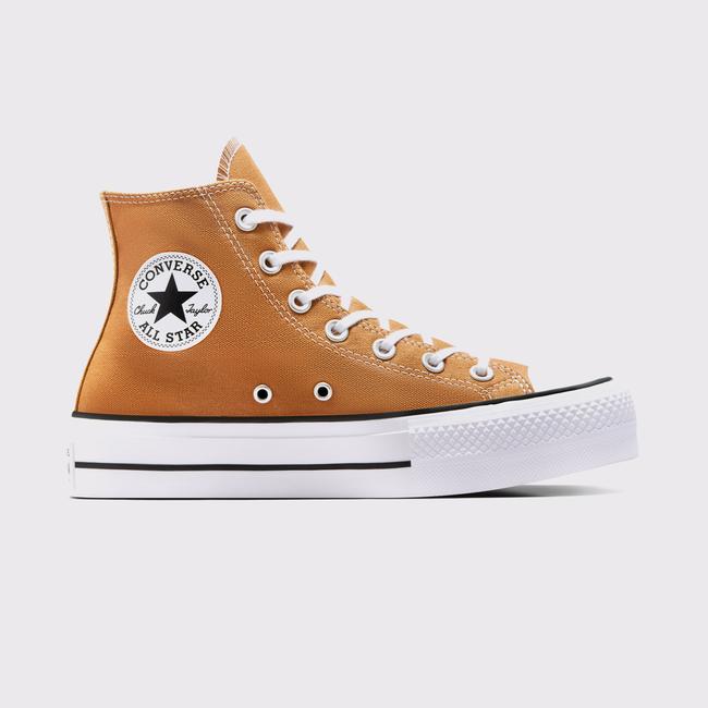  Converse Chuck Taylor All Star Lift Kadın Turuncu Platform Sneaker
