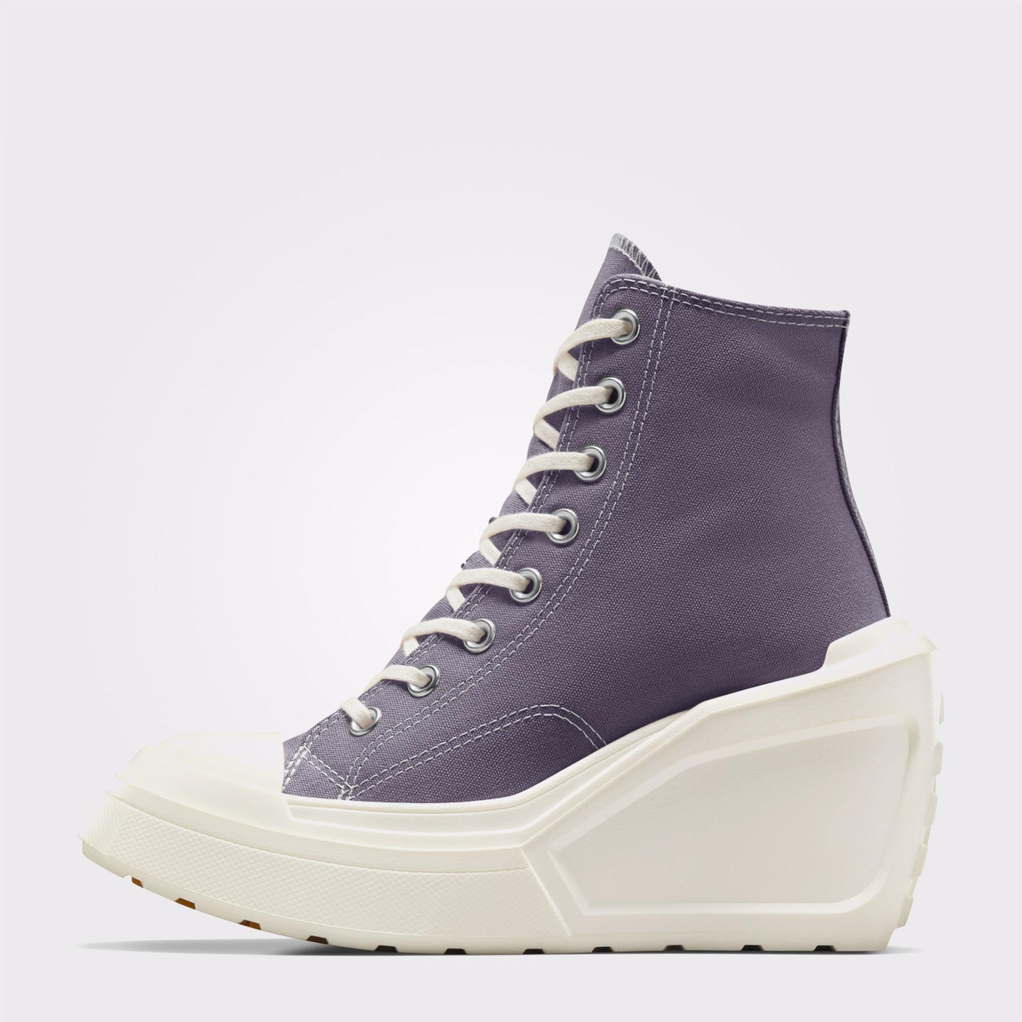 Converse Chuck 70 De Luxe Wedge Unisex Mor Platform Sneaker