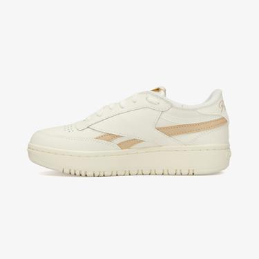  Reebok Club C Double Kadın Bej Sneaker
