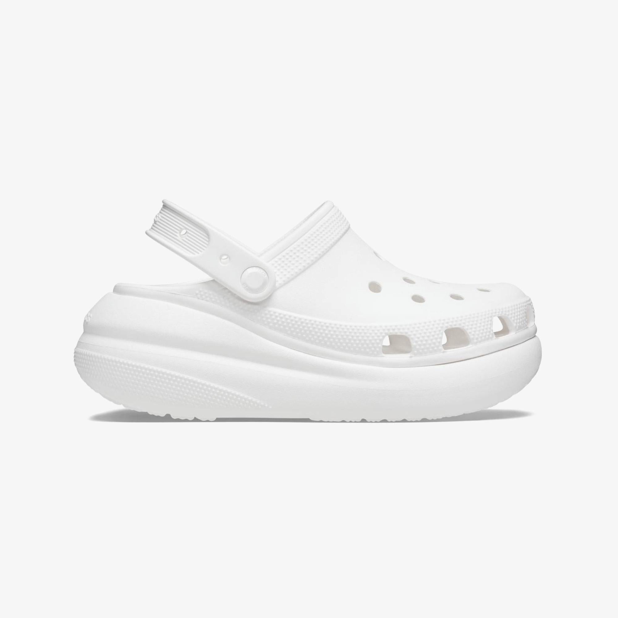 Crocs Classic Crush Quartz Kadın Beyaz Terlik