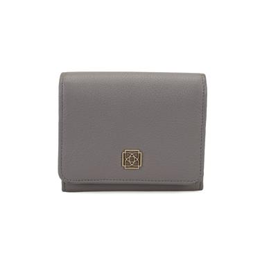  Heleno Gri Kadın Deri Cüzdan