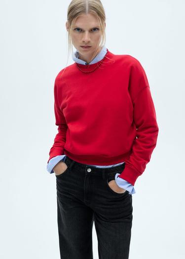  Mango Kadın Danila Wideleg Yüksek Belli Jean Pantolon Siyah Denim