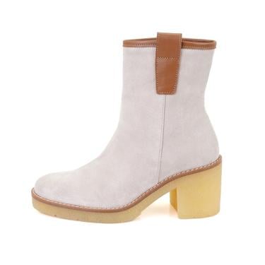  Loza Vizon Kadın Topuklu Süet Deri Bot