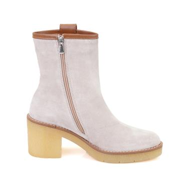  Loza Vizon Kadın Topuklu Süet Deri Bot