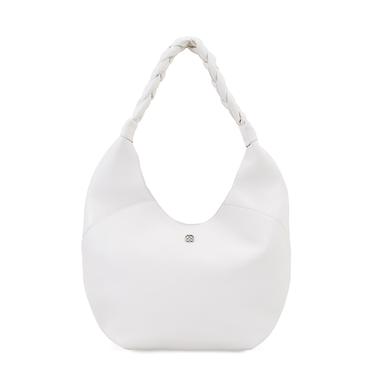  Jainel Beyaz Kadın Deri Omuz Çantası