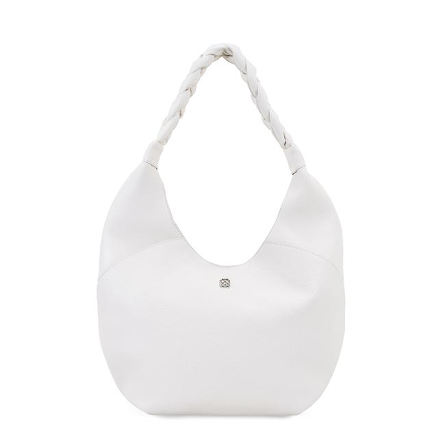  Jainel Beyaz Kadın Deri Omuz Çantası