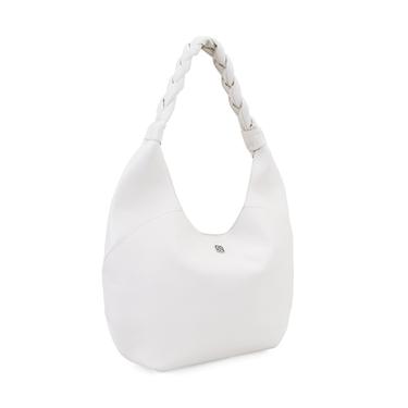  Jainel Beyaz Kadın Deri Omuz Çantası