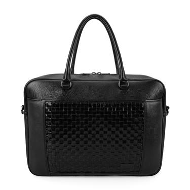  Kaiden Siyah Erkek Deri Evrak Çantası