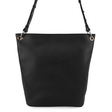  Chelsey Siyah Kadın Süet Deri Omuz Çantası