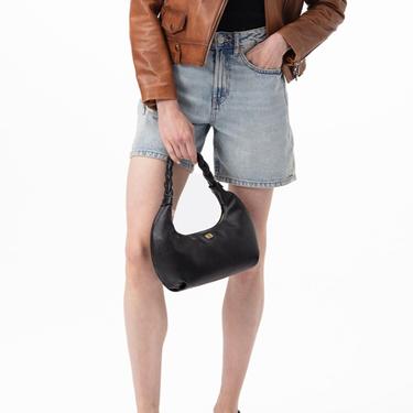  Maritza Siyah Kadın Deri Omuz Çantası