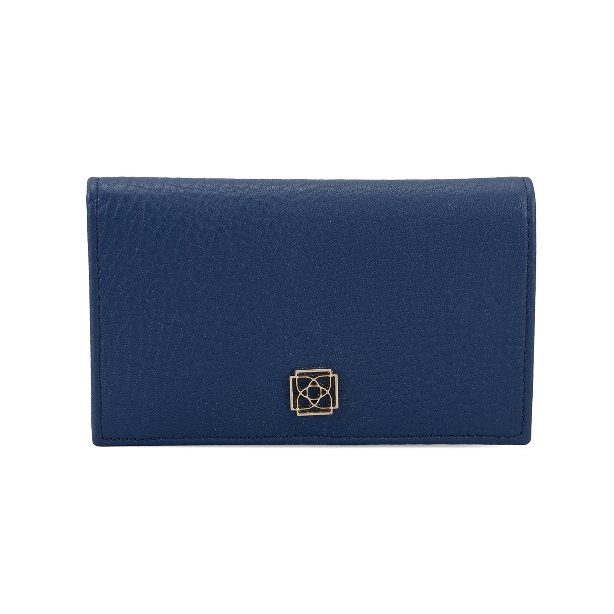 Kadın Lacivert Deri Cüzdan