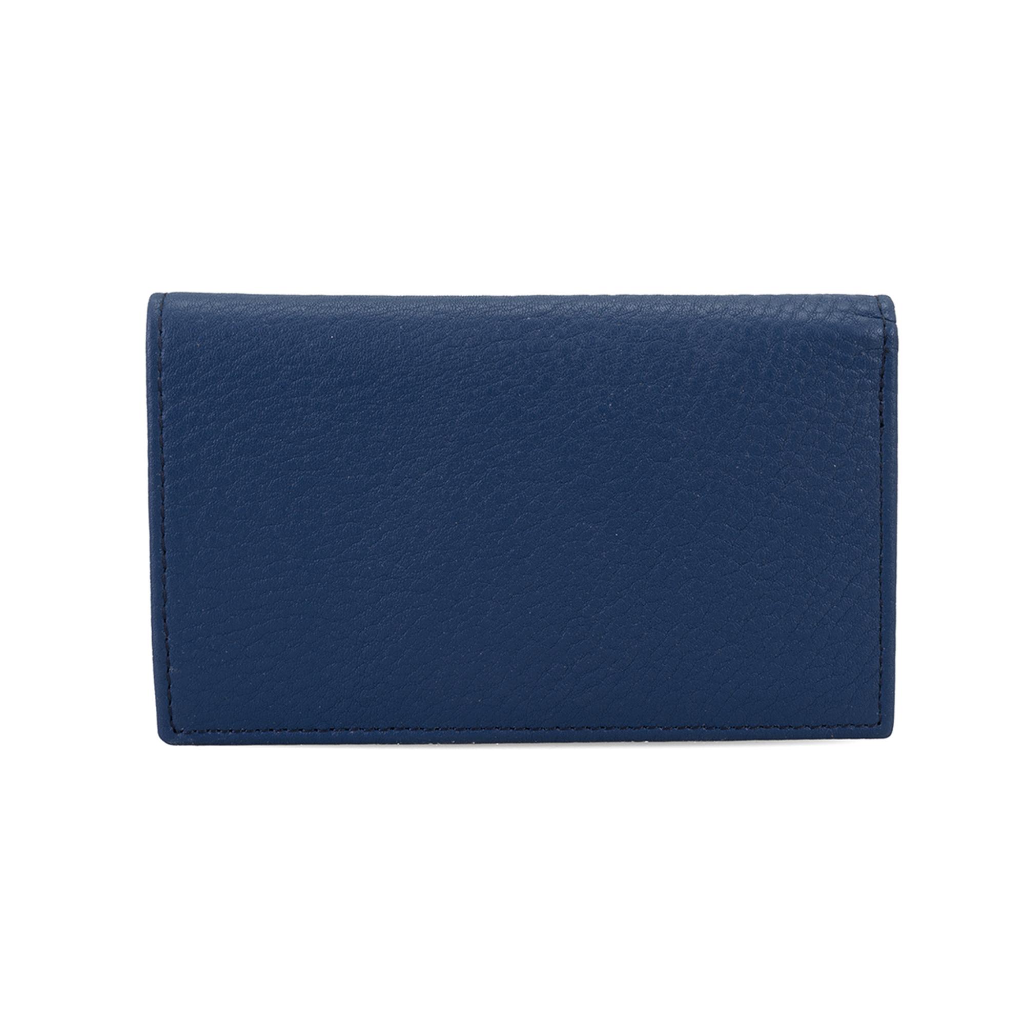 Kadın Lacivert Deri Cüzdan