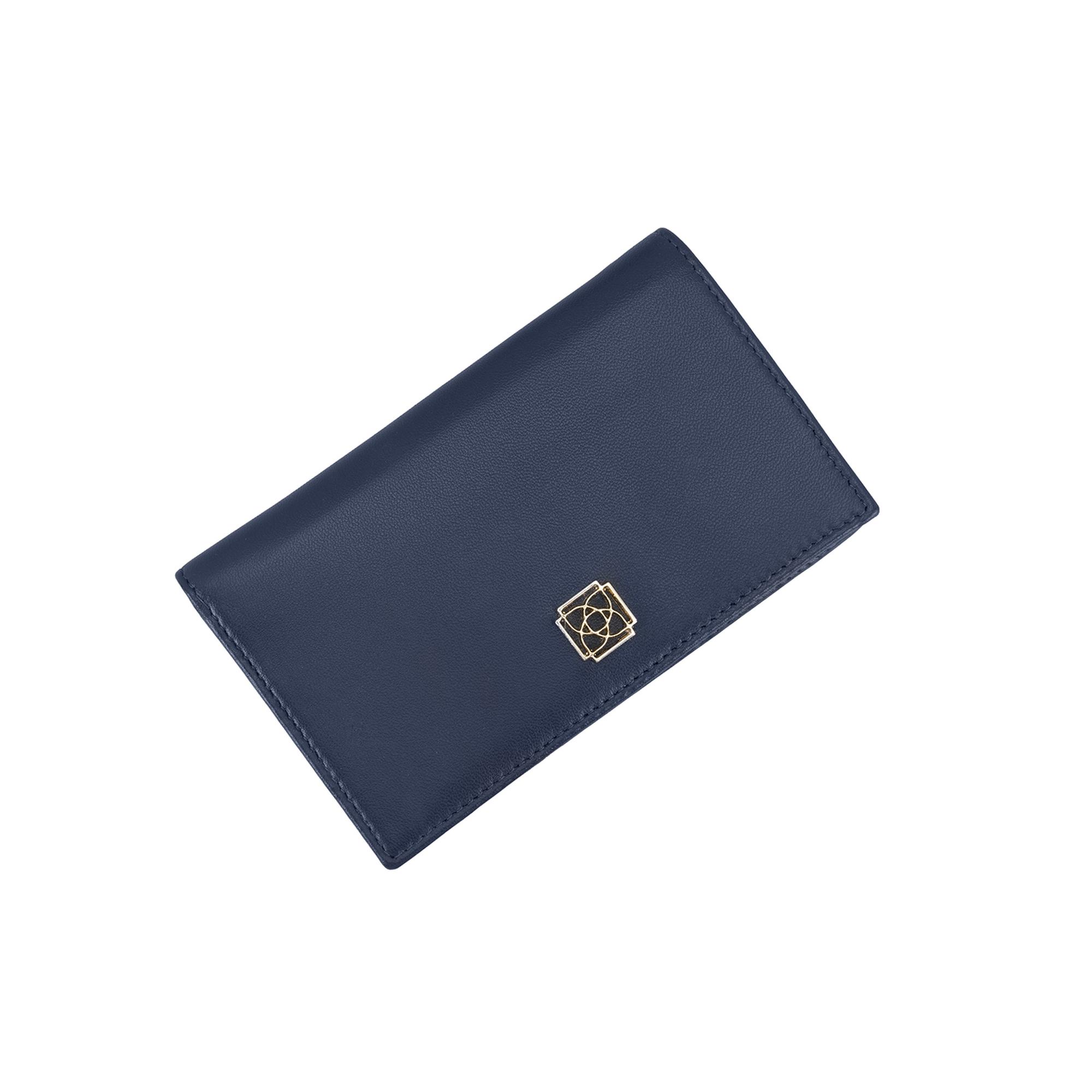 Janae Lacivert Kadın Deri Cüzdan