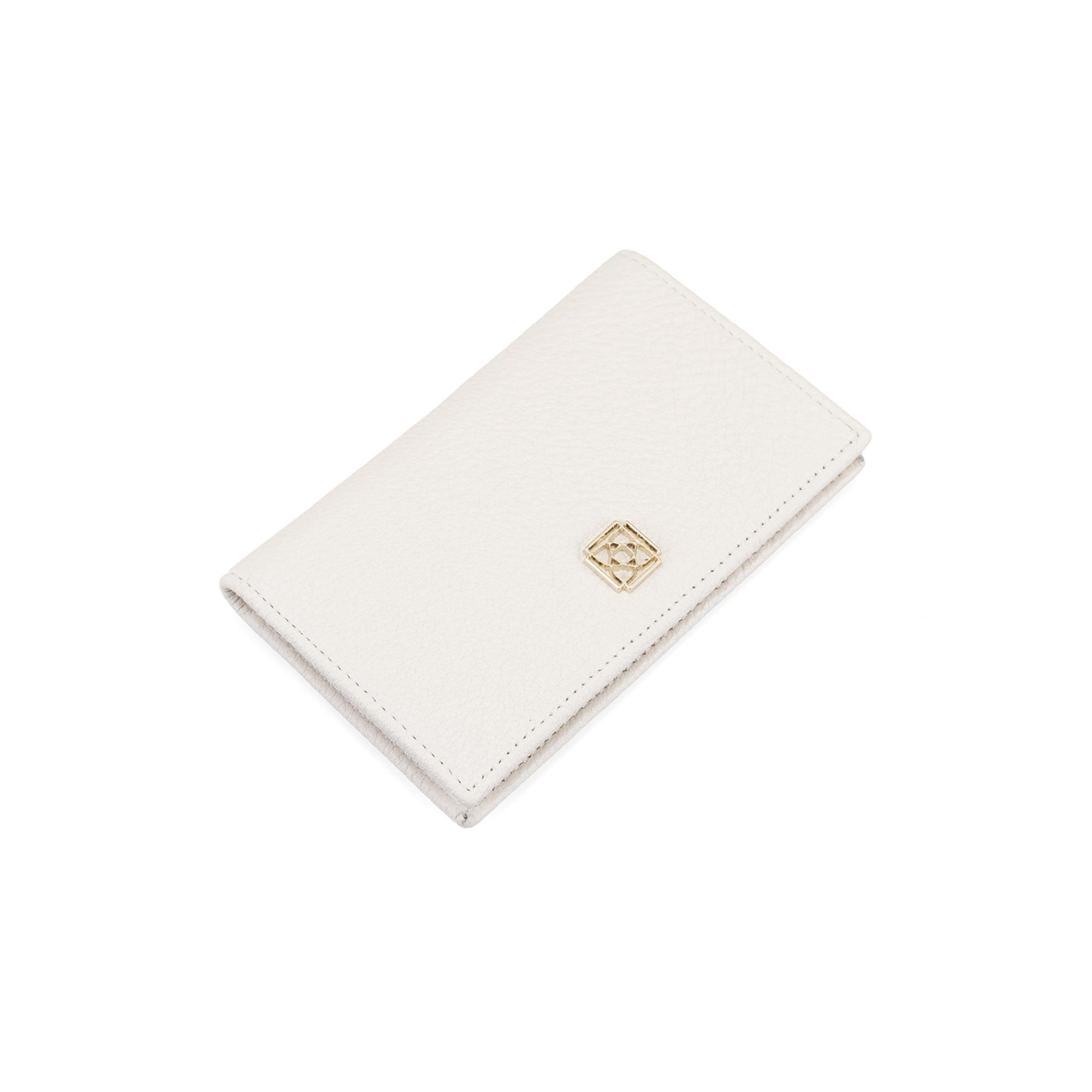Kadın Beyaz Deri Cüzdan