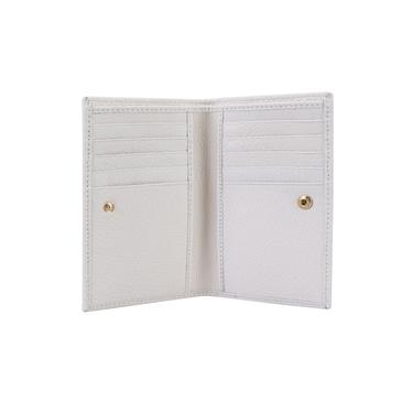  Kadın Beyaz Deri Cüzdan
