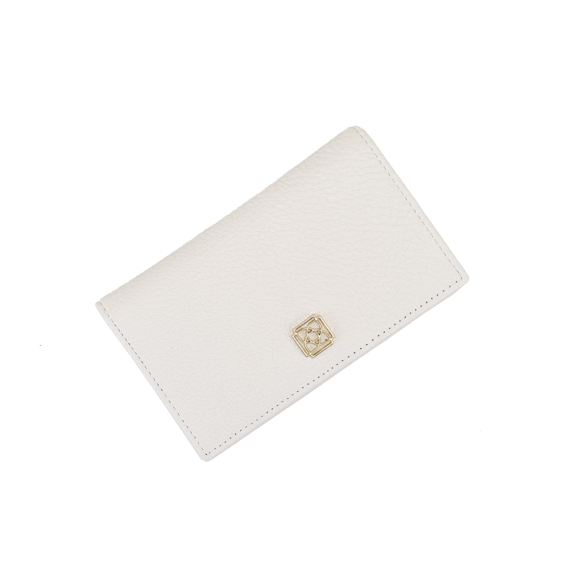 Kadın Beyaz Deri Cüzdan