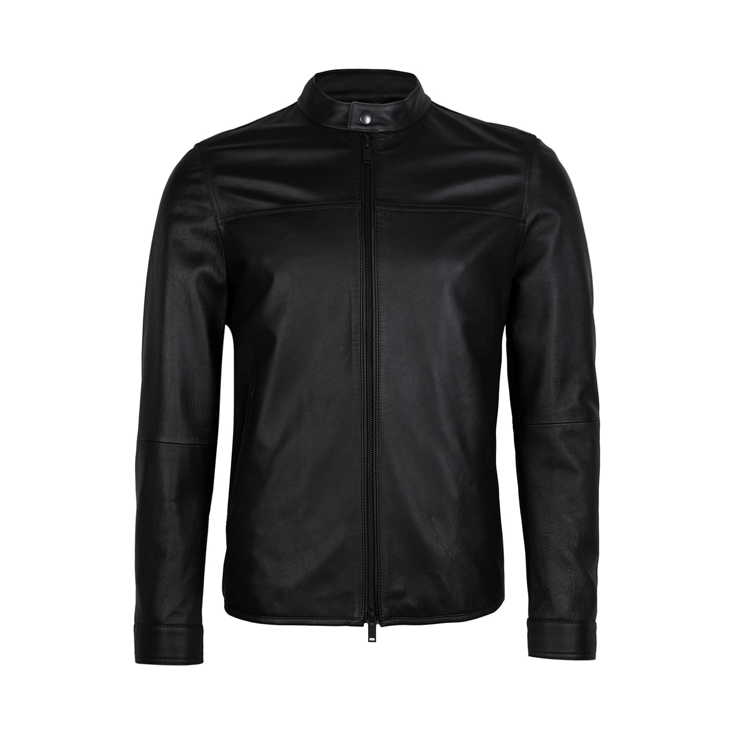  Dyami Siyah Erkek Deri Mont