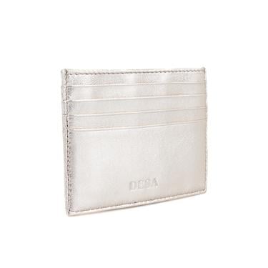  Vidal Gri Kadın Deri Kartlık