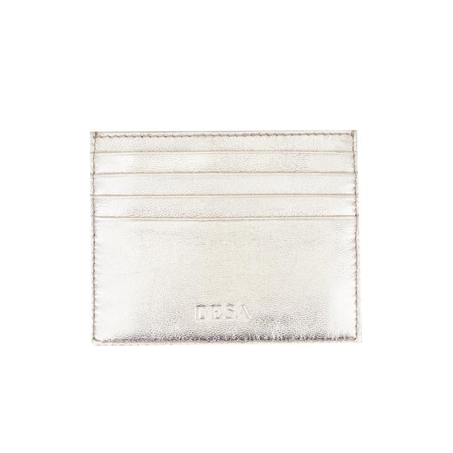  Vidal Gri Kadın Deri Kartlık