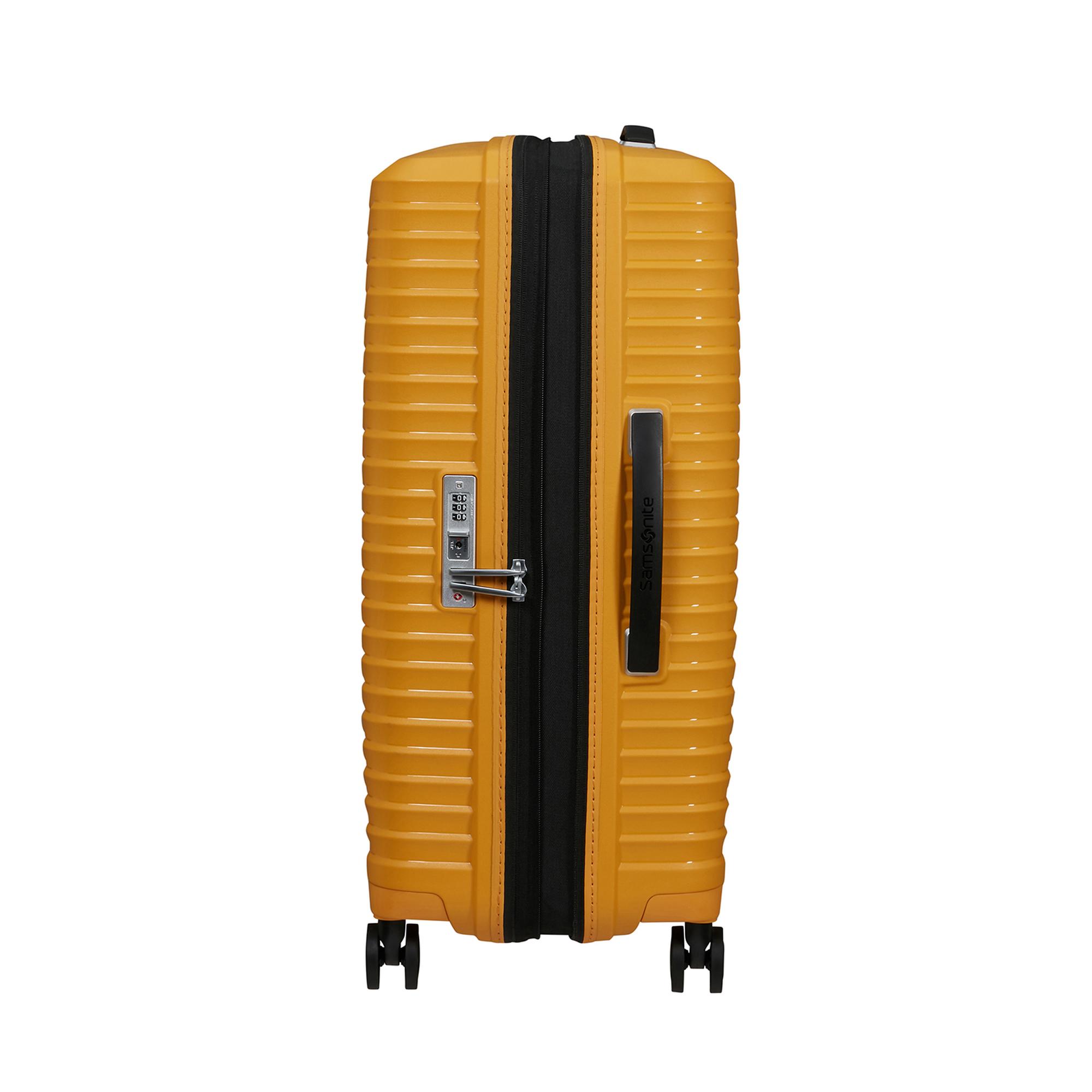 Samsonite Turuncu Spinner Upscape 4 Tekerlekli Orta Boy Valiz 68 cm