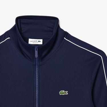  Lacoste Erkek Regular Fit Fermuarlı Lacivert Sweatshirt