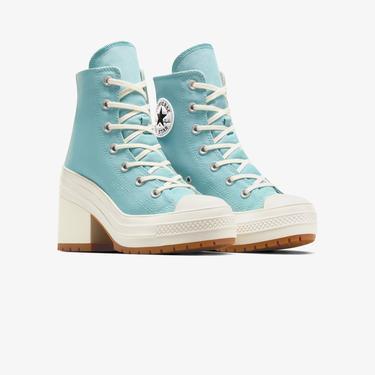  Converse Chuck 70 De Luxe Heel Unisex Mavi Platform Sneaker