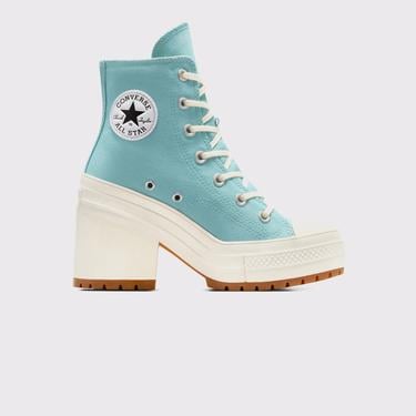  Converse Chuck 70 De Luxe Heel Unisex Mavi Platform Sneaker