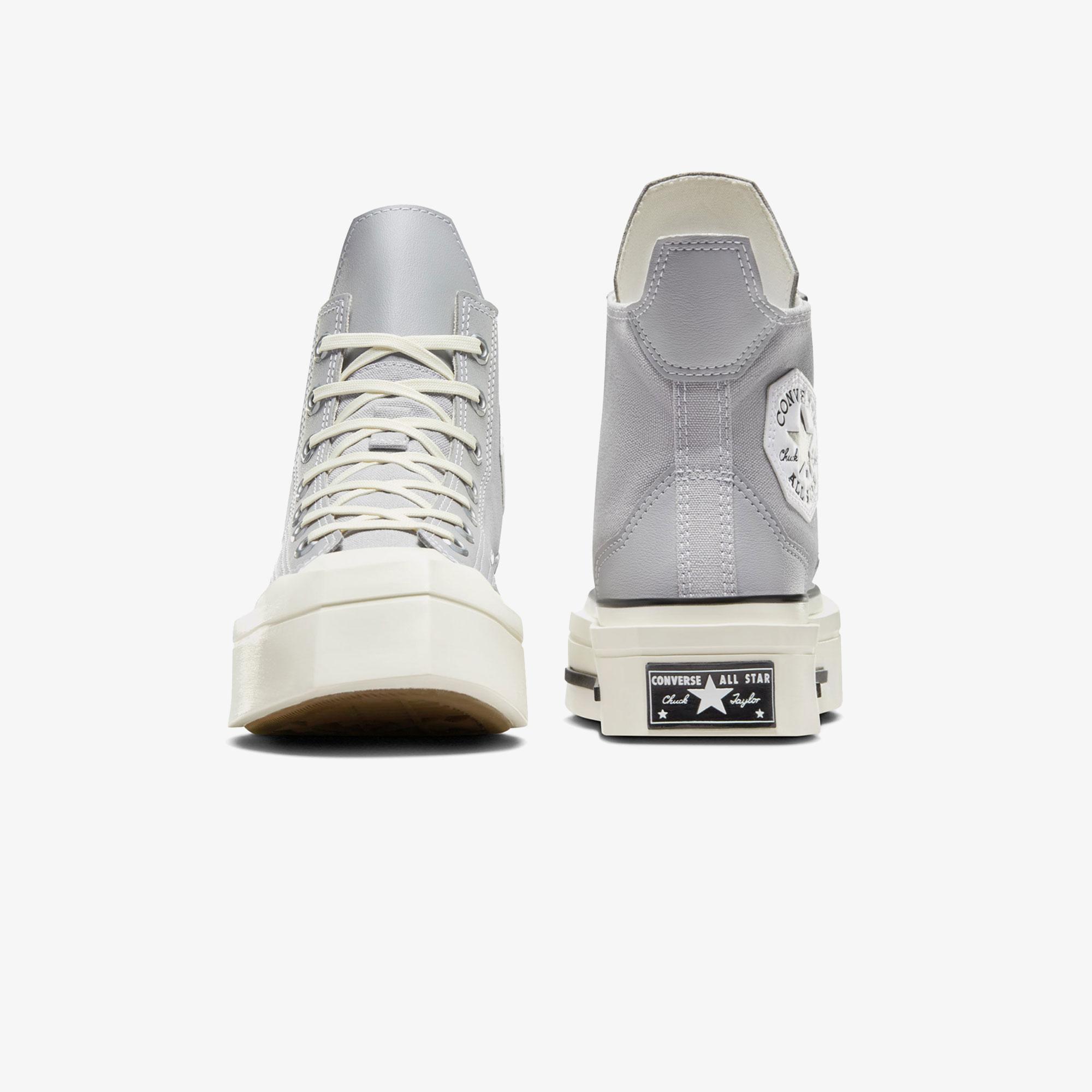 Converse Chuck 70 De Luxe Squared Unisex Gri Platform Sneaker