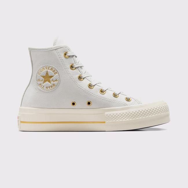  Converse Chuck Taylor All Star Lift Kadın Gri Platform Sneaker