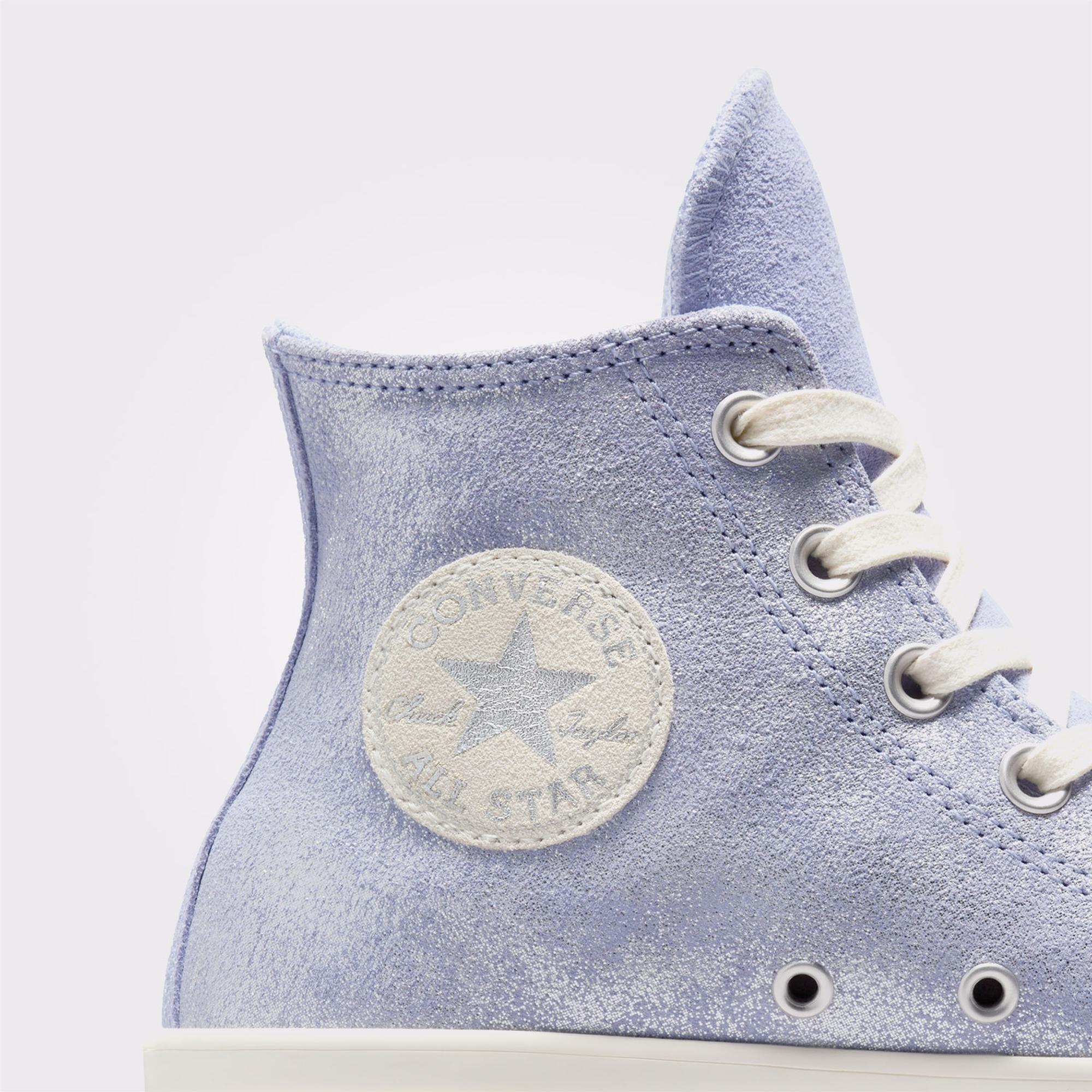 Converse Chuck Taylor All Star Lift Kadın Açık Mavi Süet Platform Sneaker