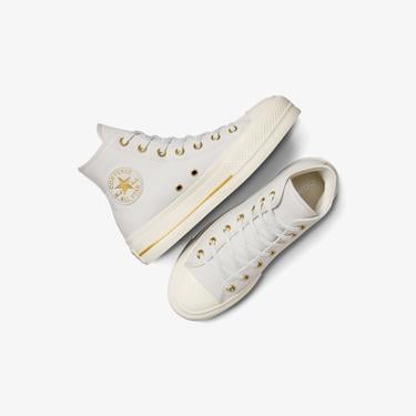  Converse Chuck Taylor All Star Lift Kadın Gri Platform Sneaker