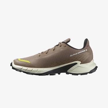  Salomon Alphacross 5 Erkek Kahverengi Outdoor Ayakkabı
