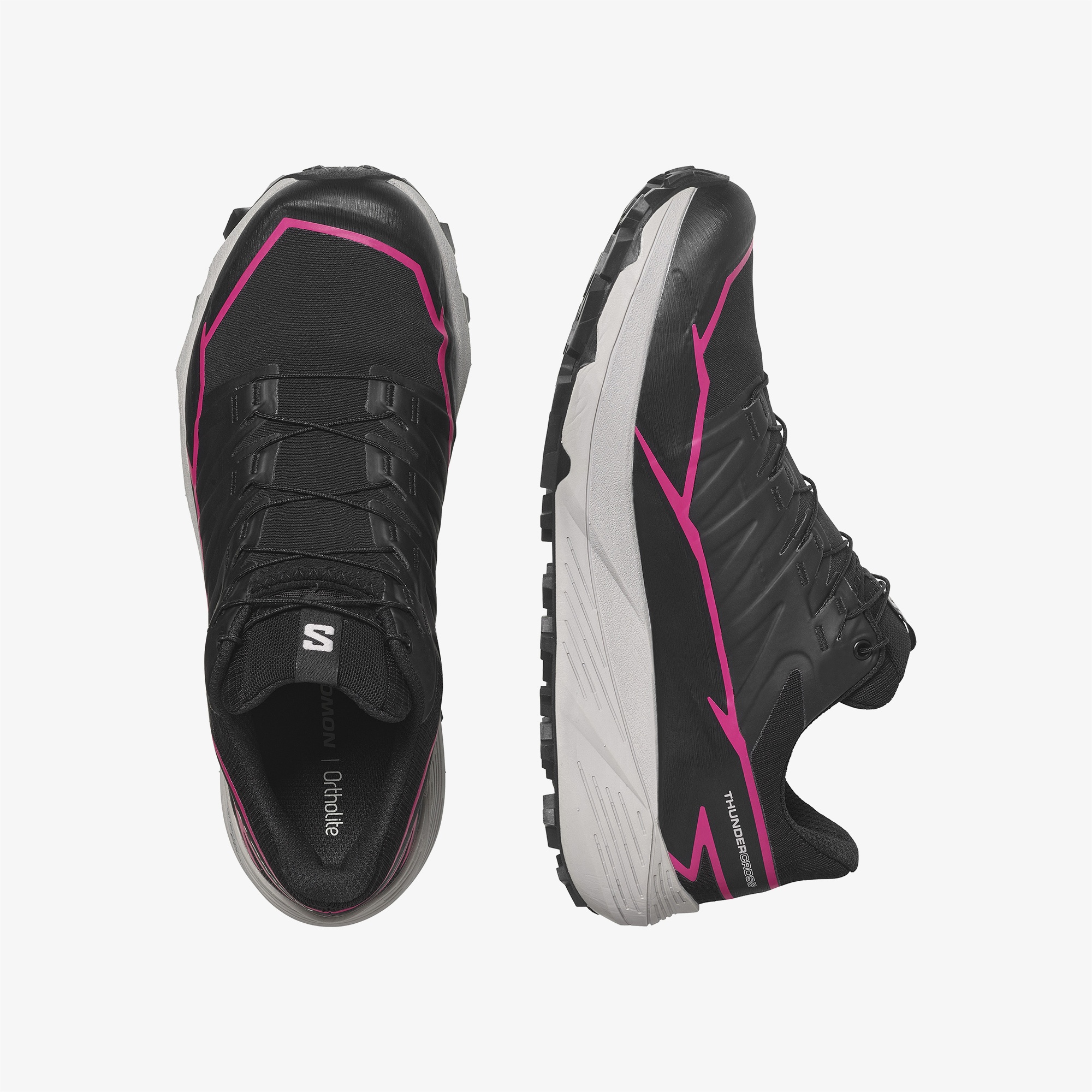 Salomon Thundercross Gore Tex Kadın Siyah Koşu Ayakkabısı